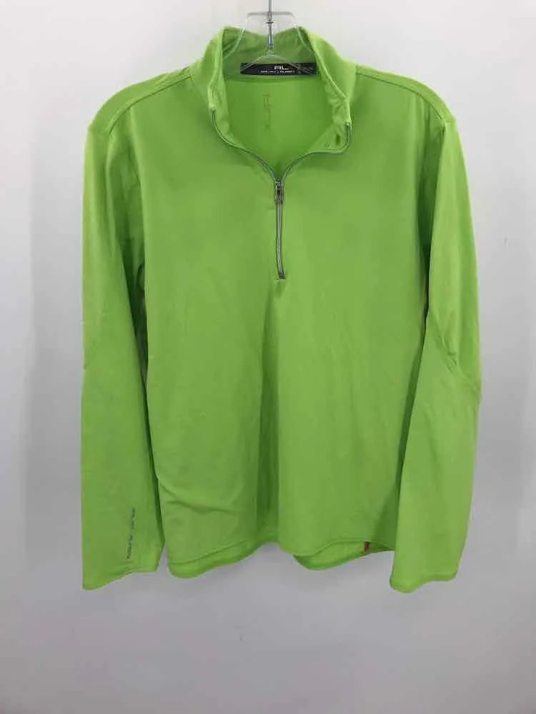 Pre-Owned RLX Ralph Lauren Green Size XL Athletic Pullover