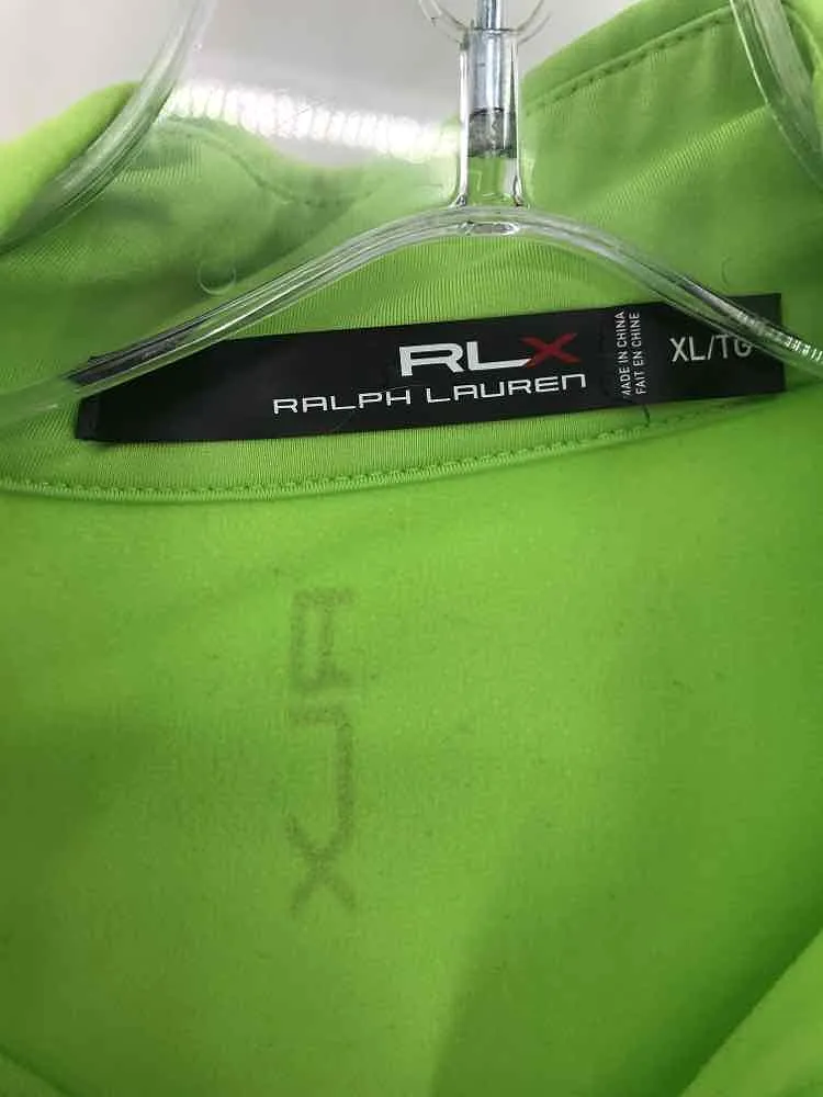 Pre-Owned RLX Ralph Lauren Green Size XL Athletic Pullover