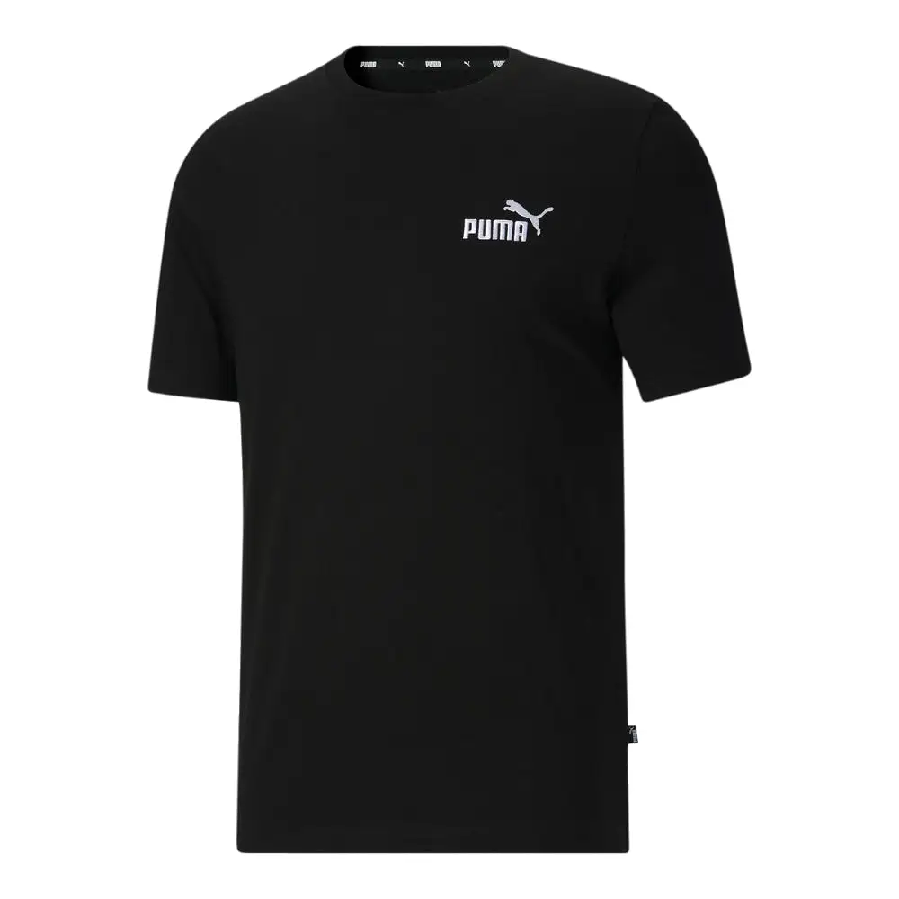 Puma Men's Ess+ Embroidery Logo Tee Shirt