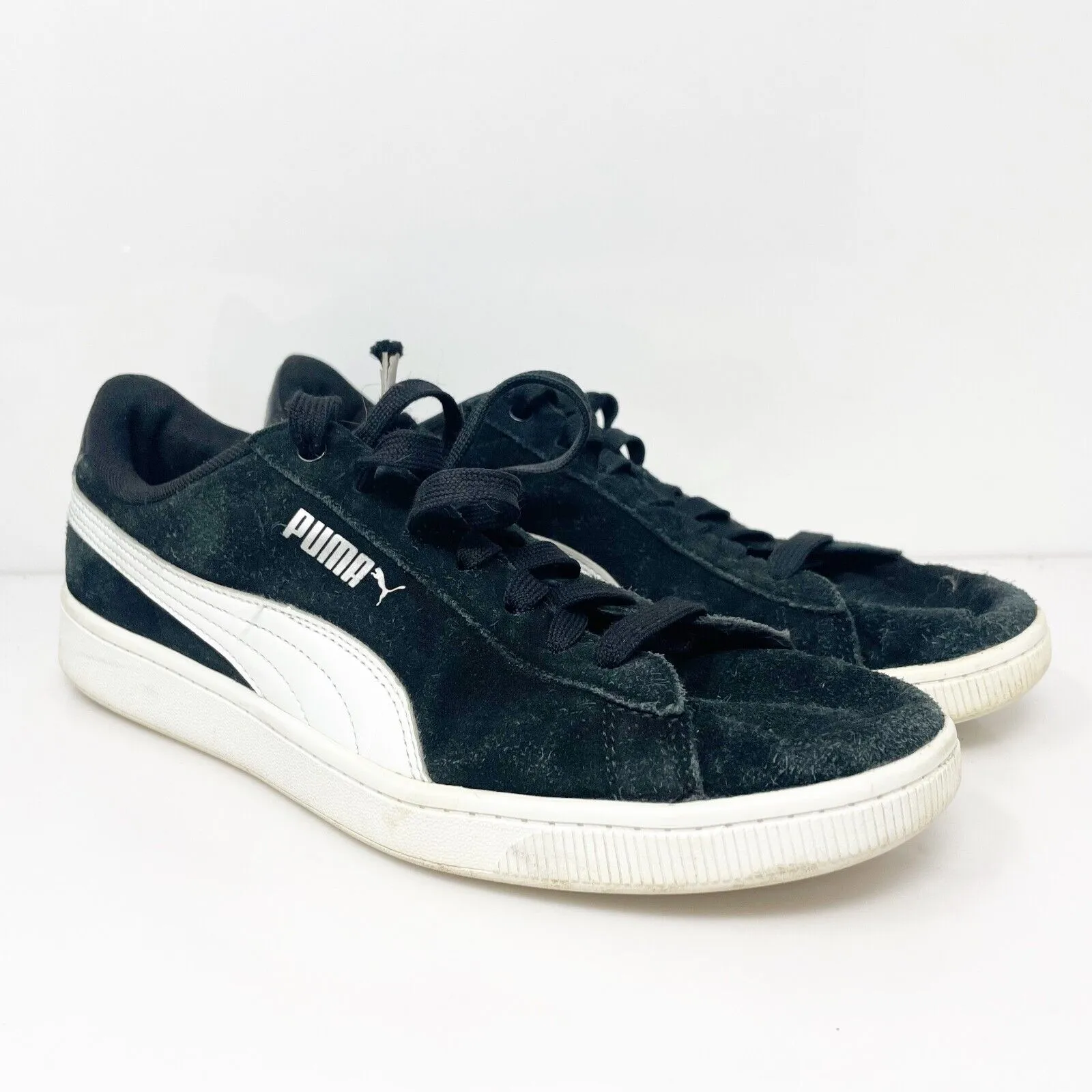 Puma Womens Vikky V2 369725-01 Black Casual Shoes Sneakers Size 9.5