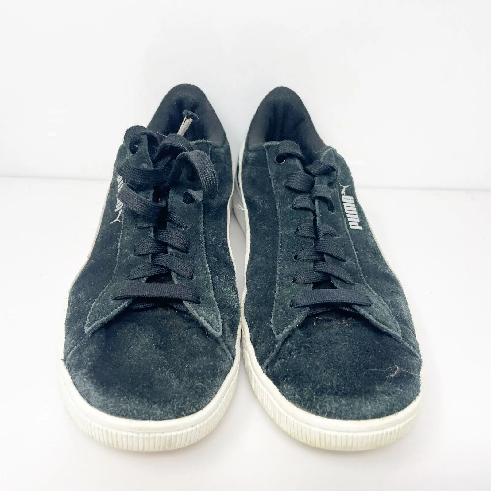 Puma Womens Vikky V2 369725-01 Black Casual Shoes Sneakers Size 9.5