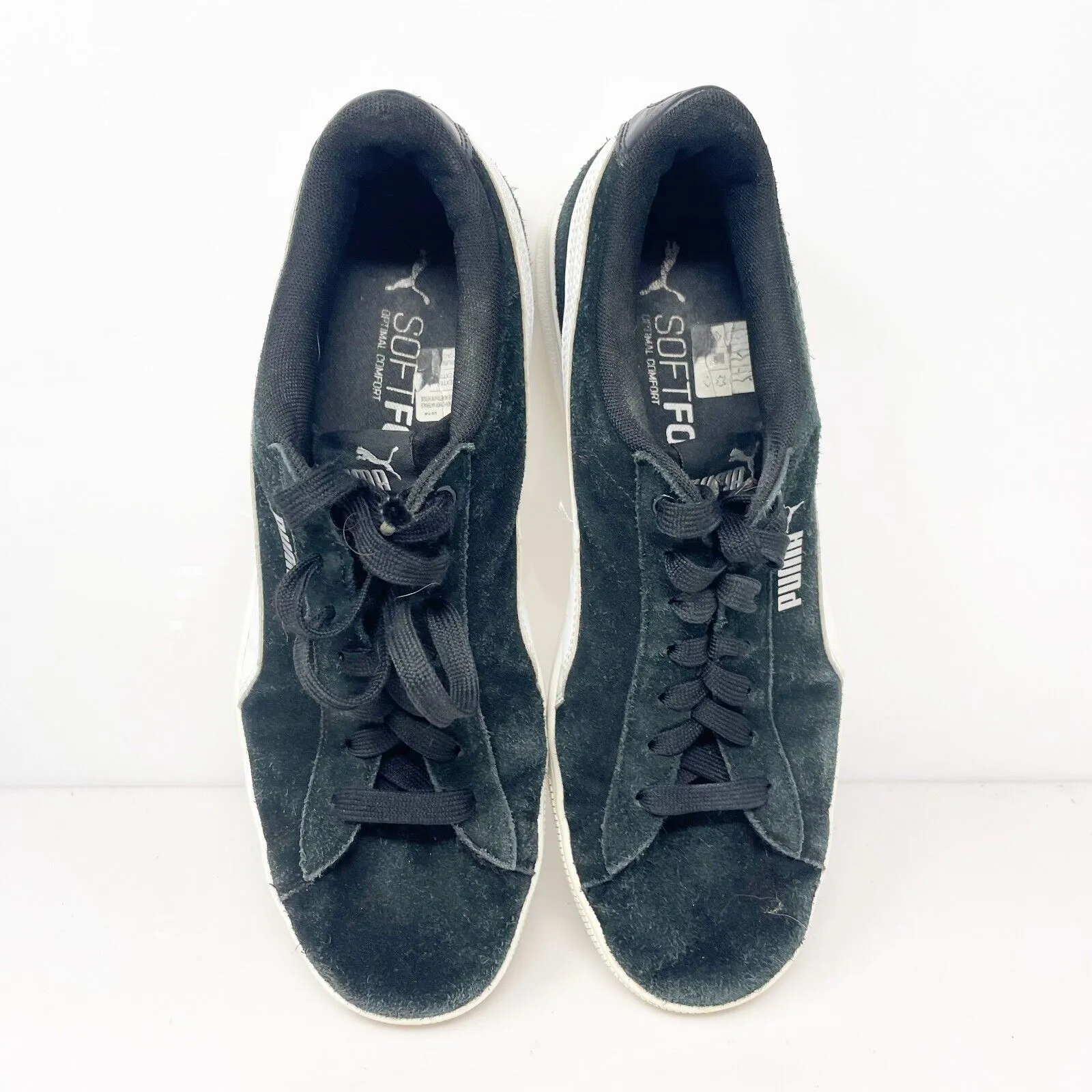 Puma Womens Vikky V2 369725-01 Black Casual Shoes Sneakers Size 9.5