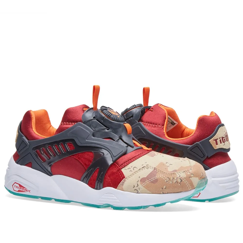 Puma x Titolo x Atmos Disc Blaze 'Desert Dusk'Dark Navy & Ribbon Red