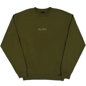 Quasi Note Crew Neck Army