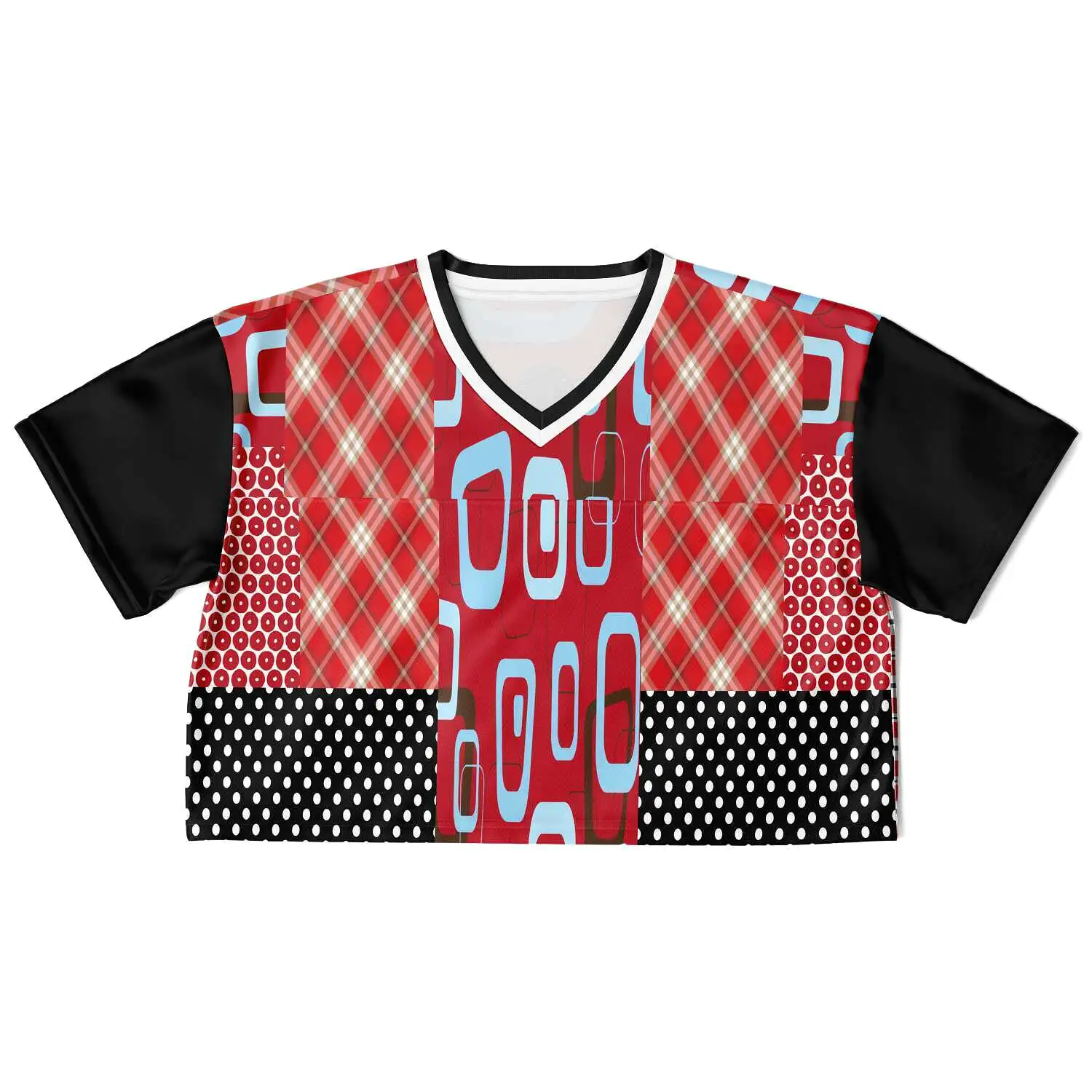 Red Pacific Palisades Crop Jersey