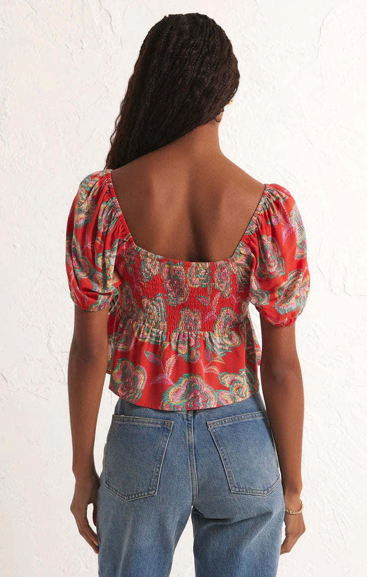 Renelle Tango Floral Top