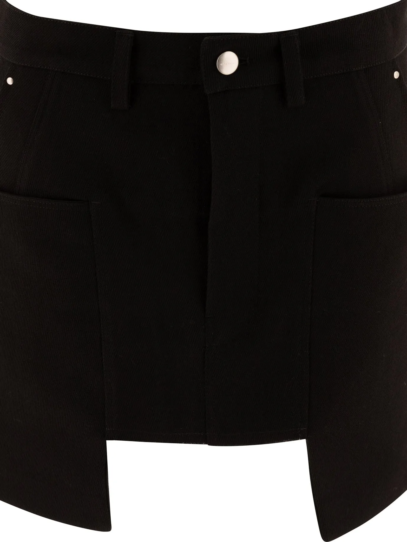 RICK OWENS Sleek A-Line Mini Skirt