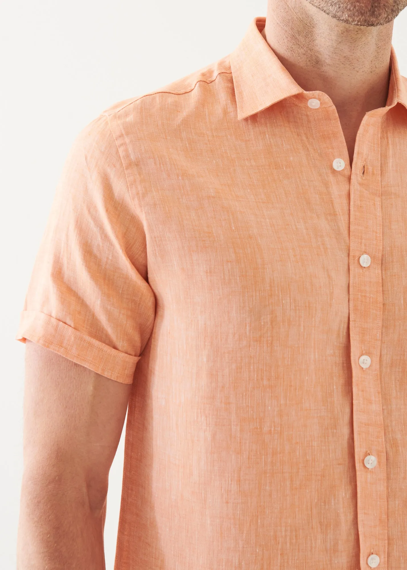 SHORT SLEEVE LINEN SHIRT