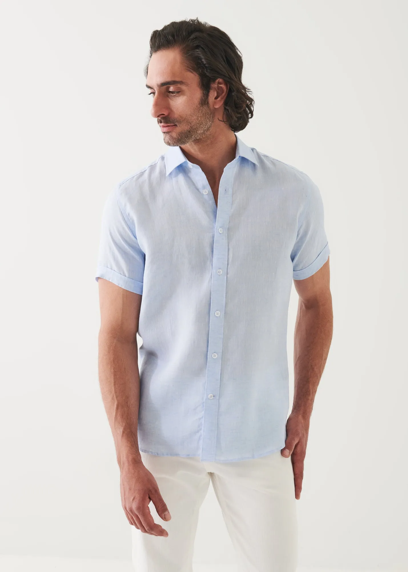 SHORT SLEEVE LINEN SHIRT