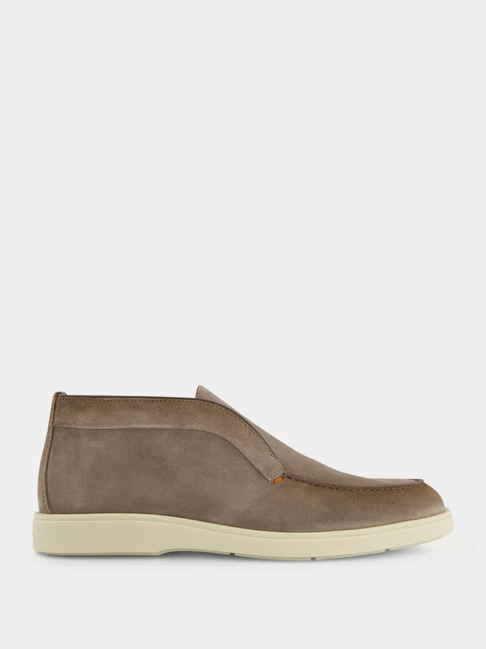 Slip-On Suede Boots