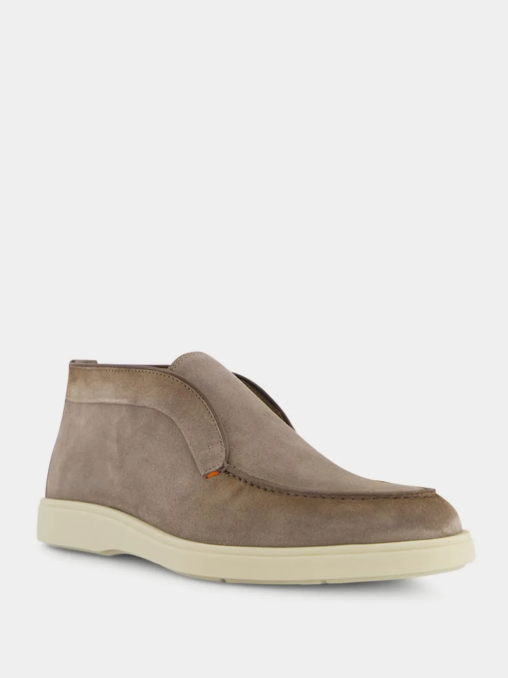 Slip-On Suede Boots