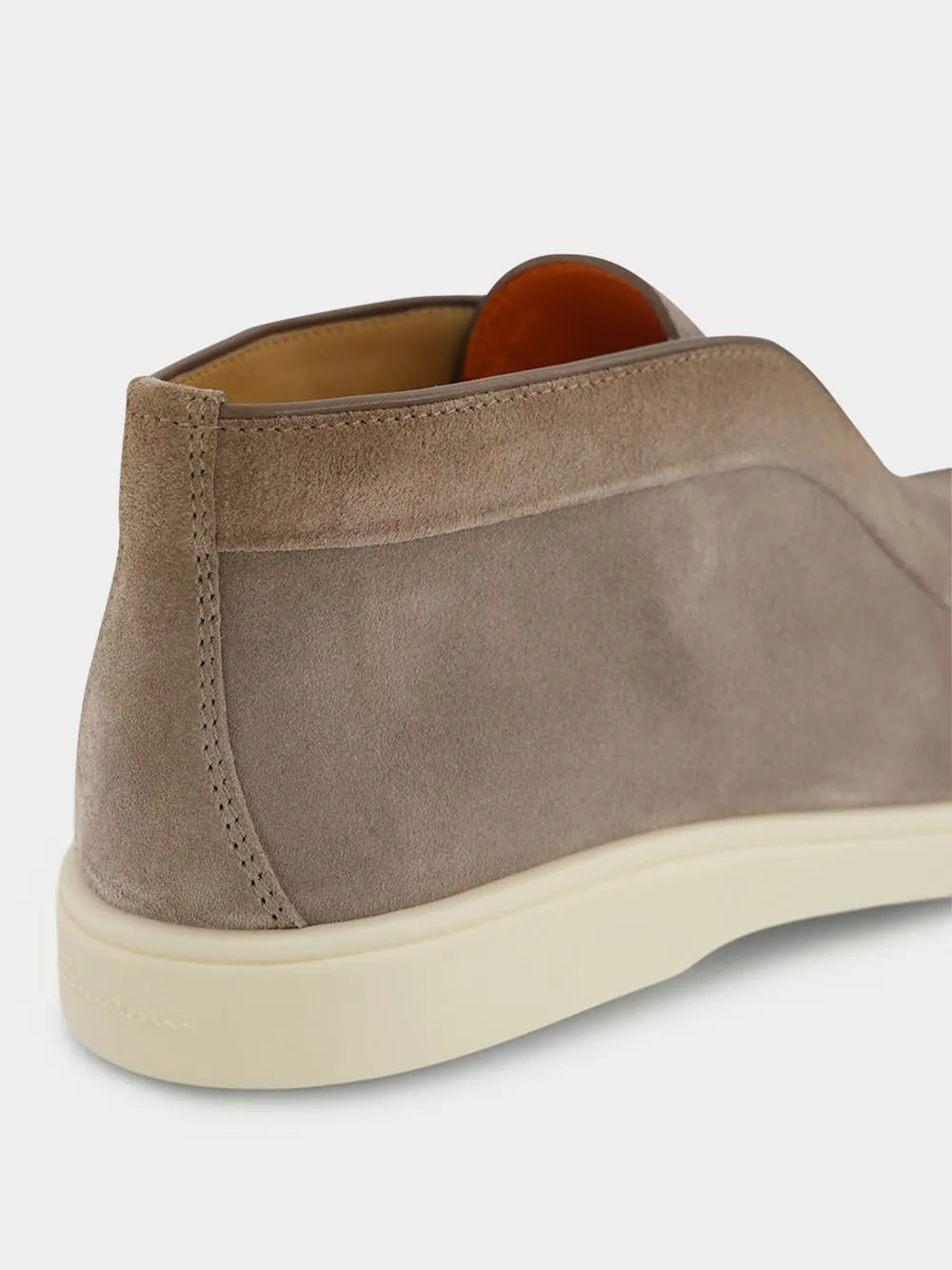 Slip-On Suede Boots