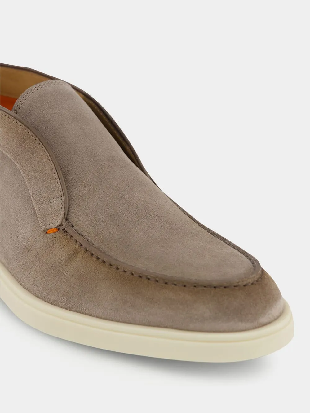 Slip-On Suede Boots