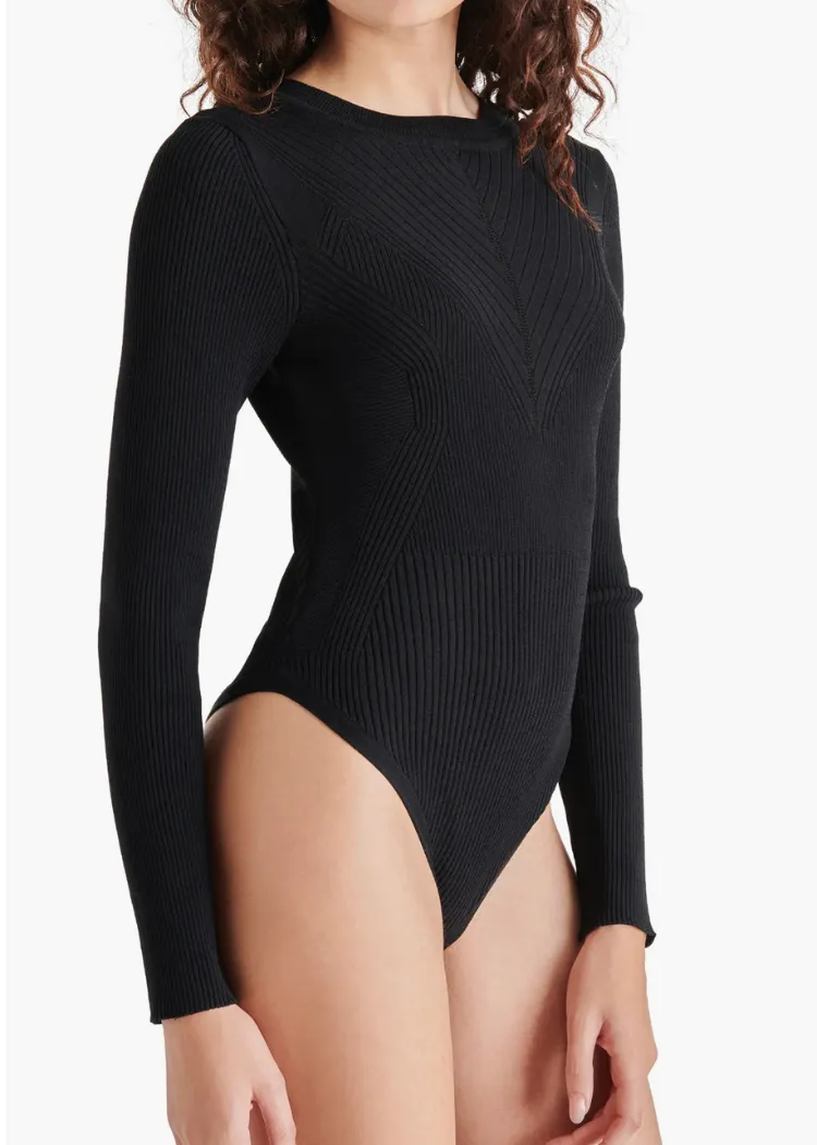 Steve Madden Xandra Bodysuit - Black ***FINAL SALE***