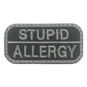 STUPID ALLERGY PATCH - BLACK FOLIAGE