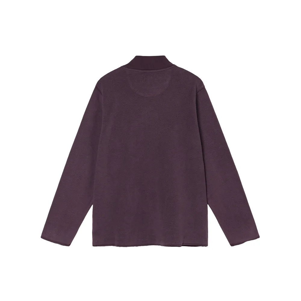 Stussy Gen Mock Neck Fleece Wine 218125