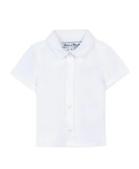 Tartine Boy's Linen SS Button Up Shirt