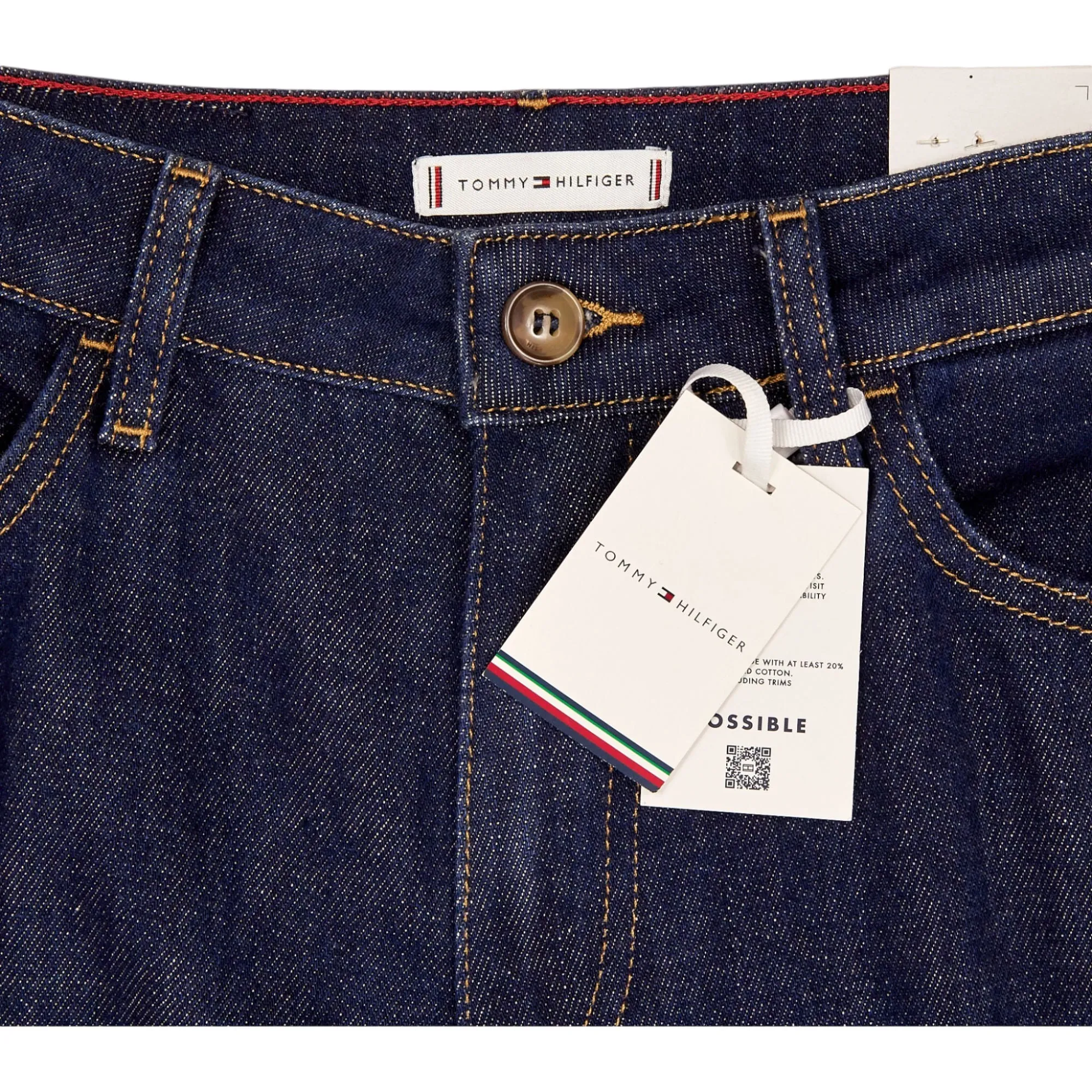 Tommy Hilfiger Blue Wide Leg Jeans