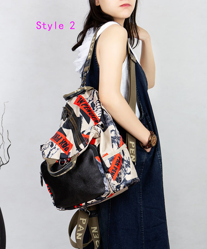 Versatile Large Capacity Fashion Printed One Shoulder Crossbody Bag ZX1043