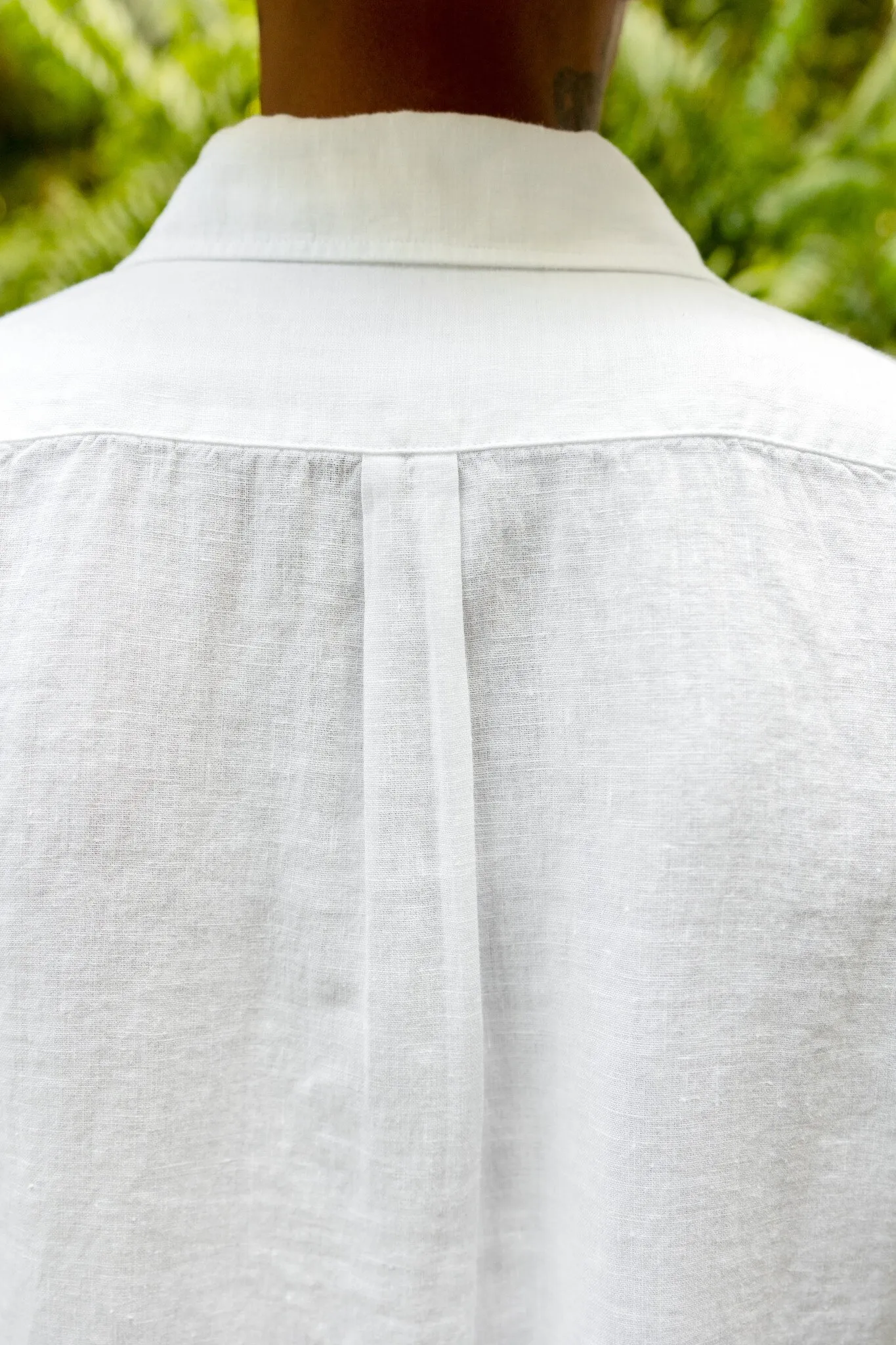 White Manjack Linen Shirt