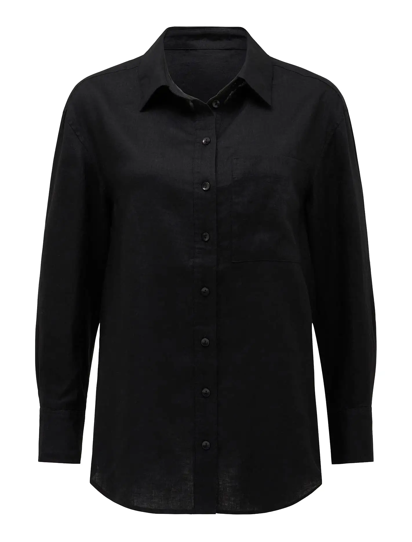 Willa Washed Linen Blend Shirt